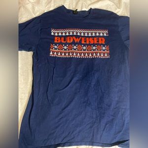 Budweiser Christmas Tshirt